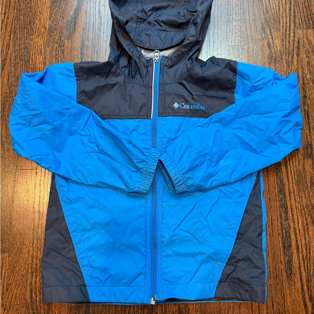 Columbia Kids Two-Tone Blue Raincoat